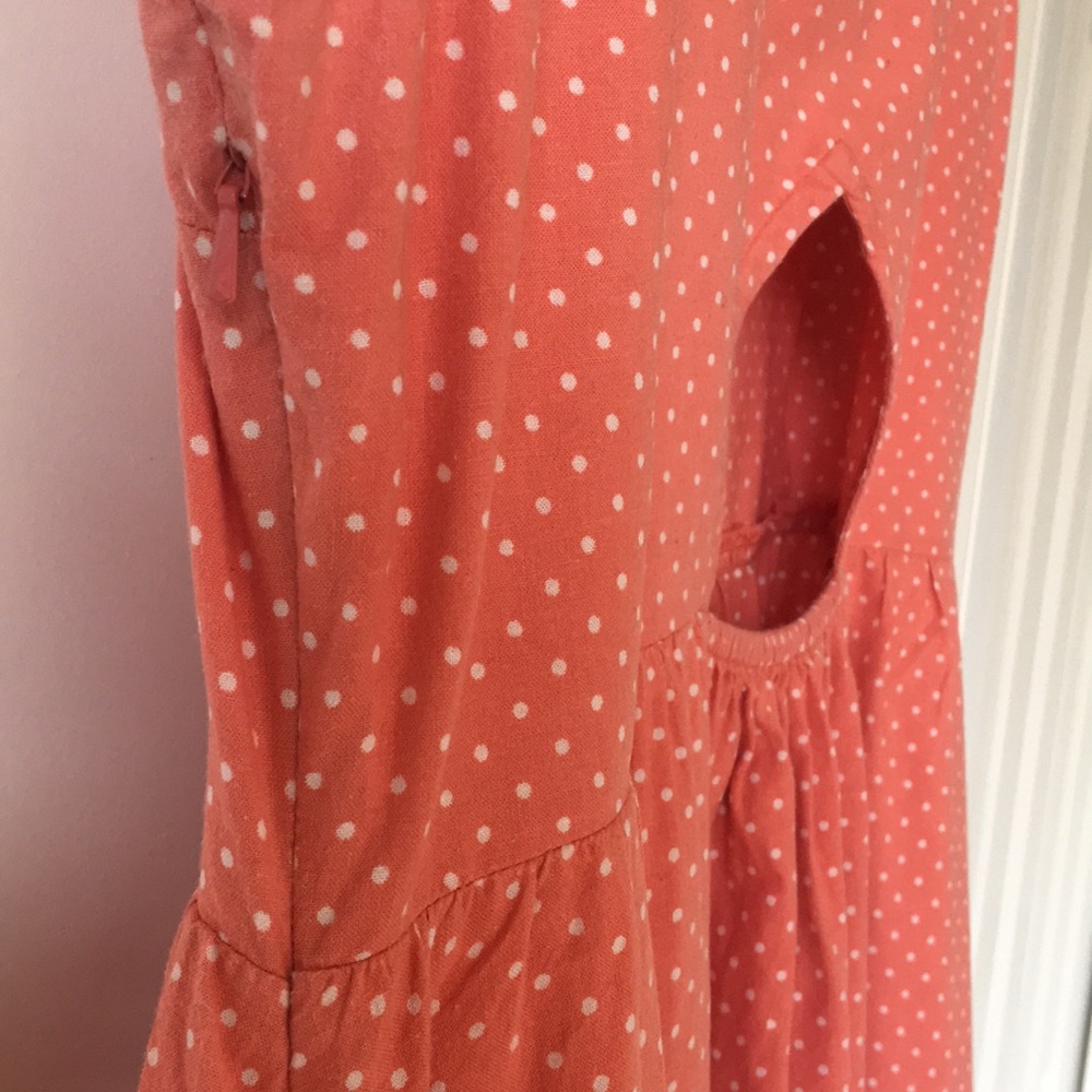 Mata Traders 100% Cotton Polka Dot Dress